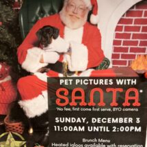 Bring Your Pets to Meet Santa